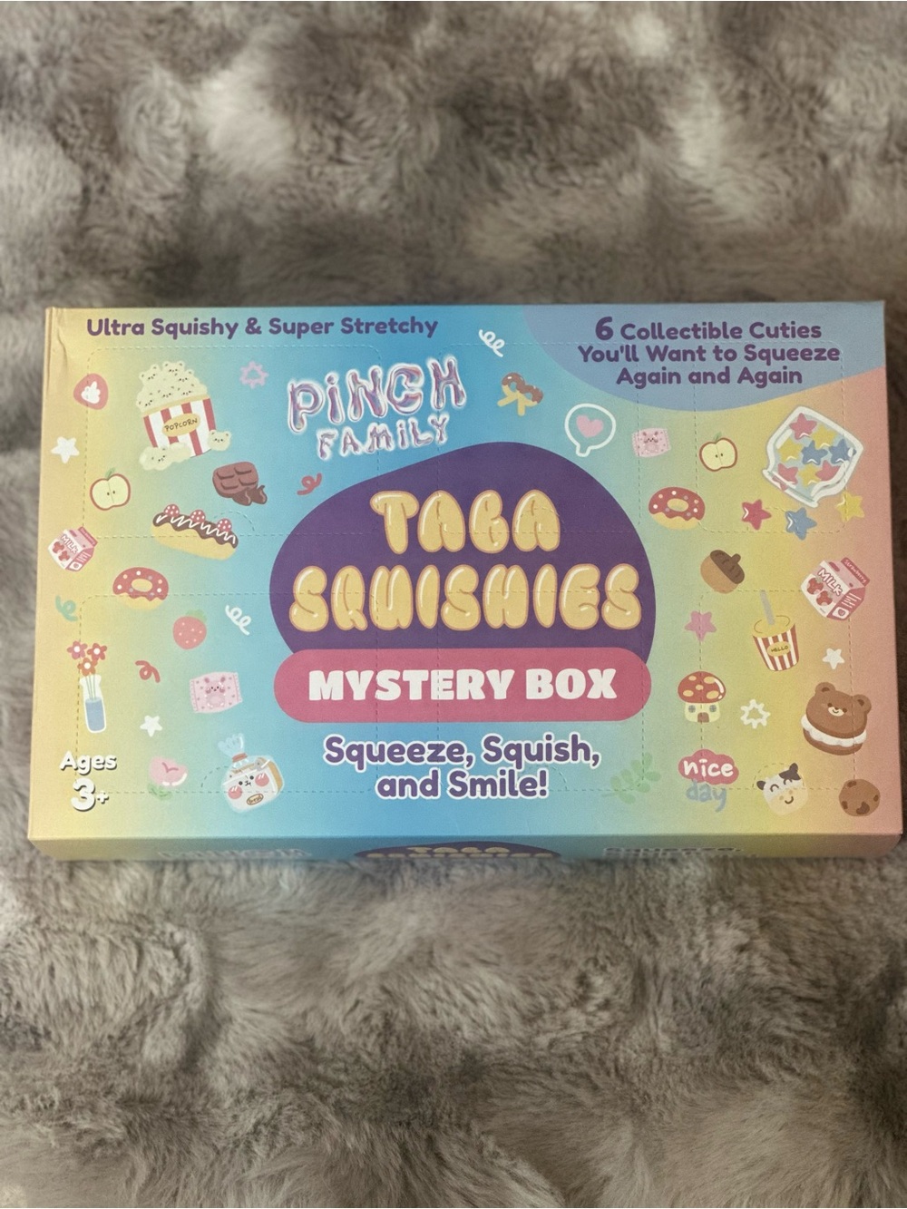 PINCH FAMILY TABA ANIMAL SUPER SQUISHY TOY Mystery Box NEW